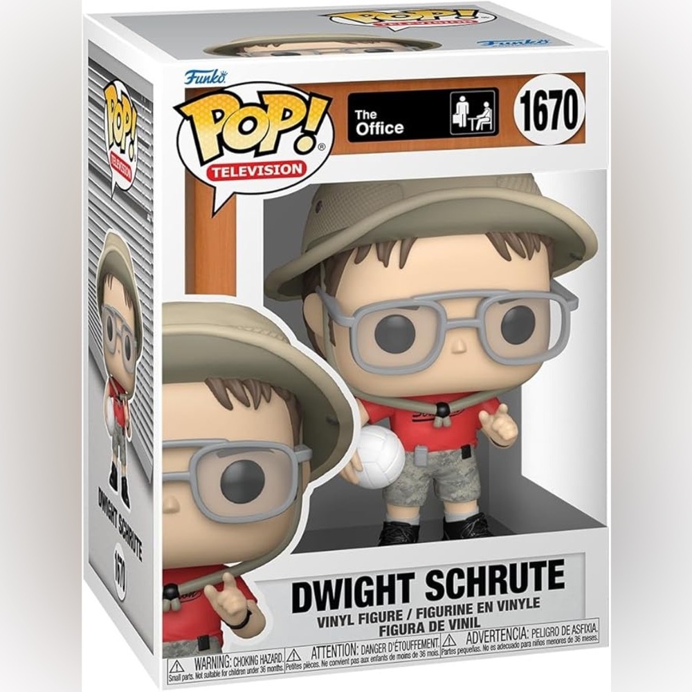 Funko Pop Dwight Schrute in Red and Gray The Office #1670